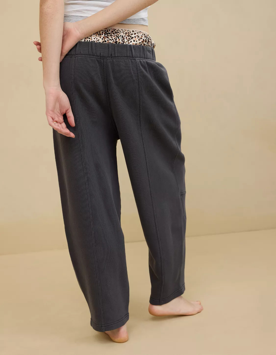 Aerie Seams Right Barrel Leg Sweatpant | Aerie