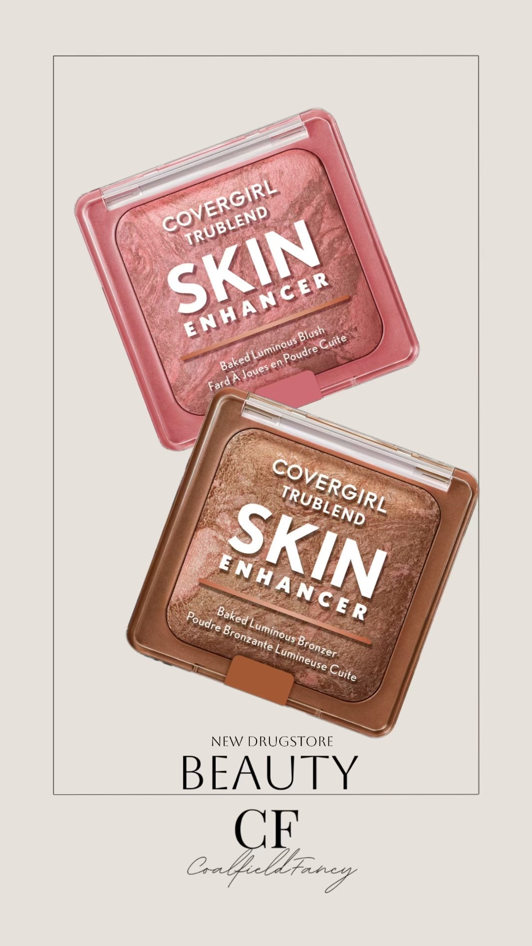 New drugstore beauty
Cover girl, true blend skin, enhancer, blush, and bronzer. I ordered the colors Rose latte for the blush and toasted butterscotch for the bronzer.
These are $12 and are an excellent dupe for the hourglass ambient lighting palette. They would make an excellent stocking stuffer or a gift for your favorite friend! Trust me, she will love! 

#LTKFindsUnder50 #LTKGiftGuide #LTKBeauty