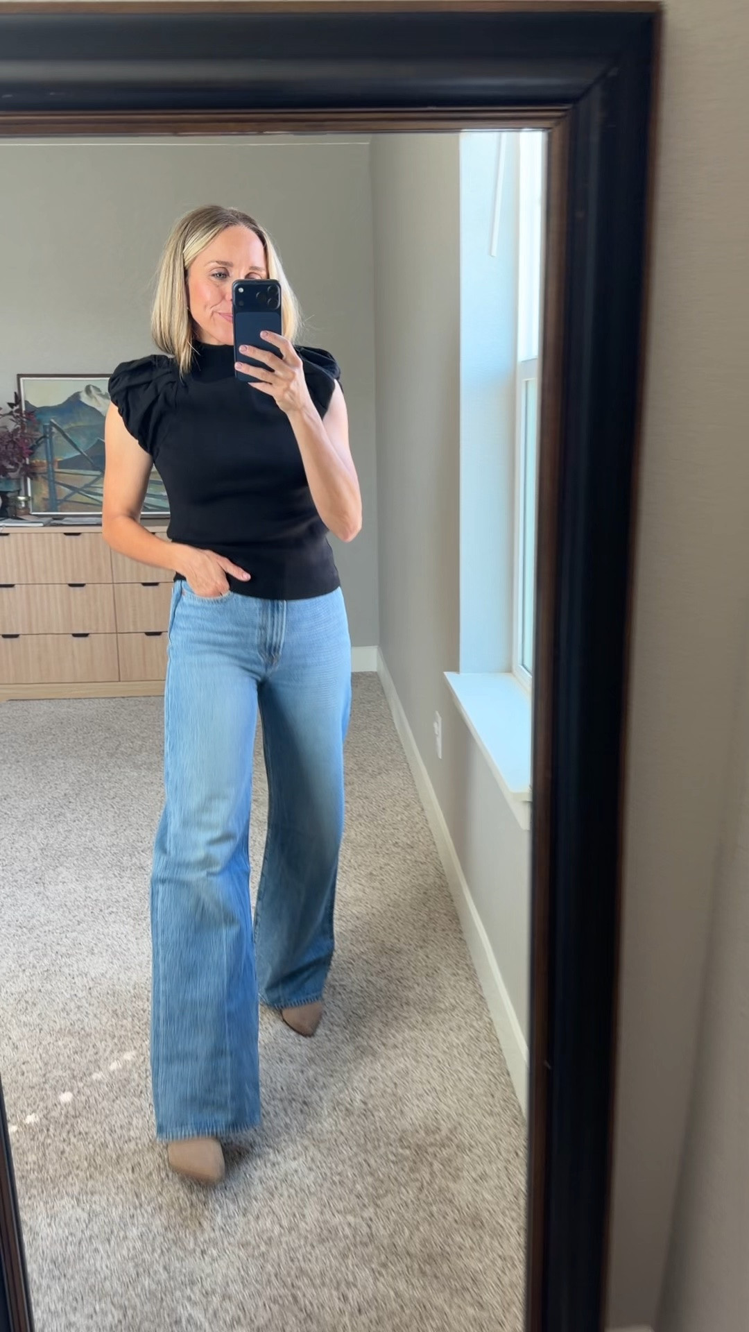 This new top from Walmart is so cute and the sleeve elevates the outfit so much!! 

I am a size small too and 2 or 26 bottoms.

#LTKootd #LTKmomlife #LTKgrwm