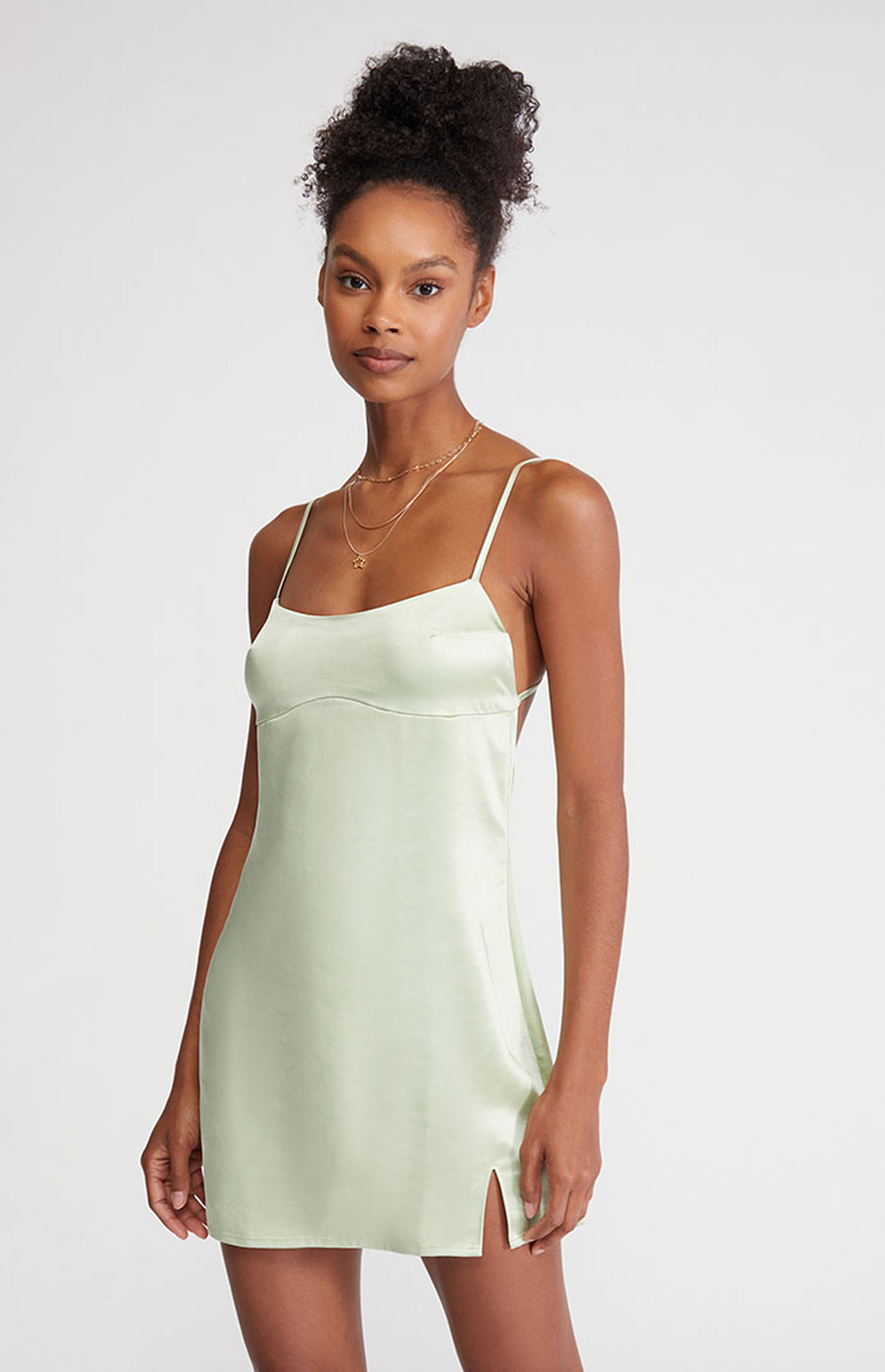 LA Hearts Satin Bustier Mini Dress | PacSun | PacSun
