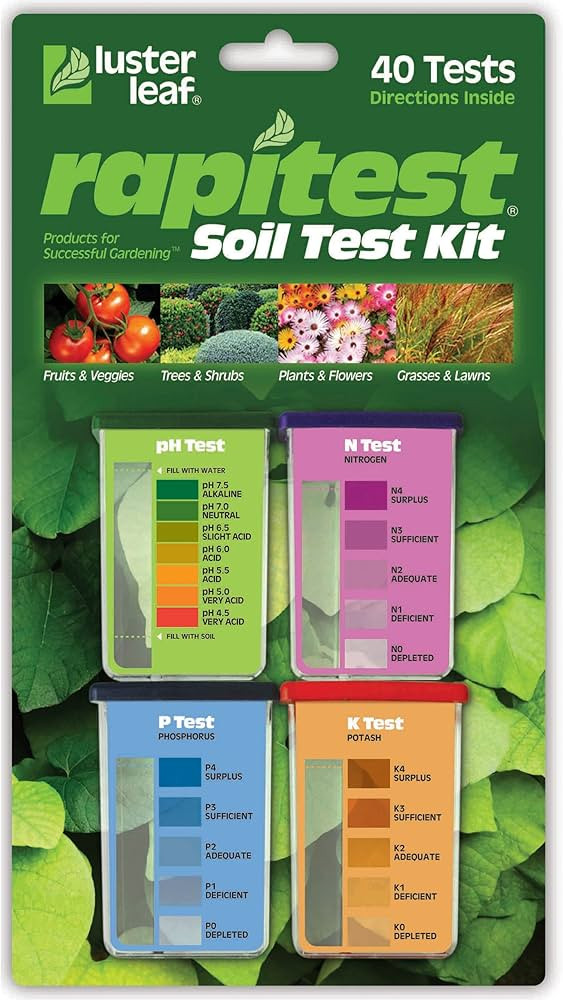 Luster Leaf 1601 Rapitest Soil Test Kit | Amazon (CA)
