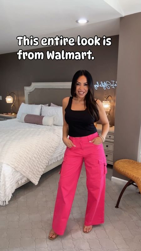 Walmart has so many cool pieces this spring! These wide leg cargo pants come in four colors and are under $25! Spring outfits are easy at Walmart. I will show you how it’s done. Make sure to follow me🖤💗🖤
#walmart #walmartfashion #walmartstyle #affordablefashion #cargopants #buffalony #buffalove #buffalo716 #buffaloinfluencer

#LTKstyletip #LTKover40 #LTKfindsunder50