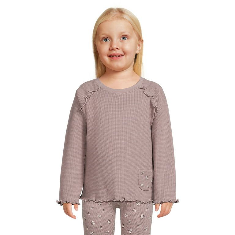 easy-peasy Toddler Girl Long Sleeve Pocket T-Shirt, Sizes 12 Months-5T | Walmart (US)