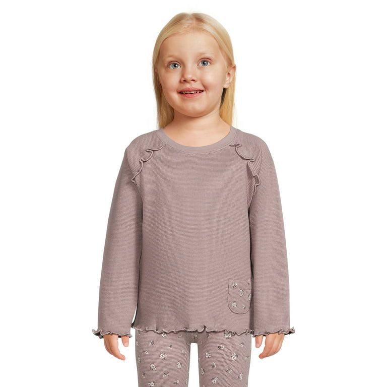 easy-peasy Toddler Girl Long Sleeve Pocket T-Shirt, Sizes 12 Months-5T - Walmart.com | Walmart (US)