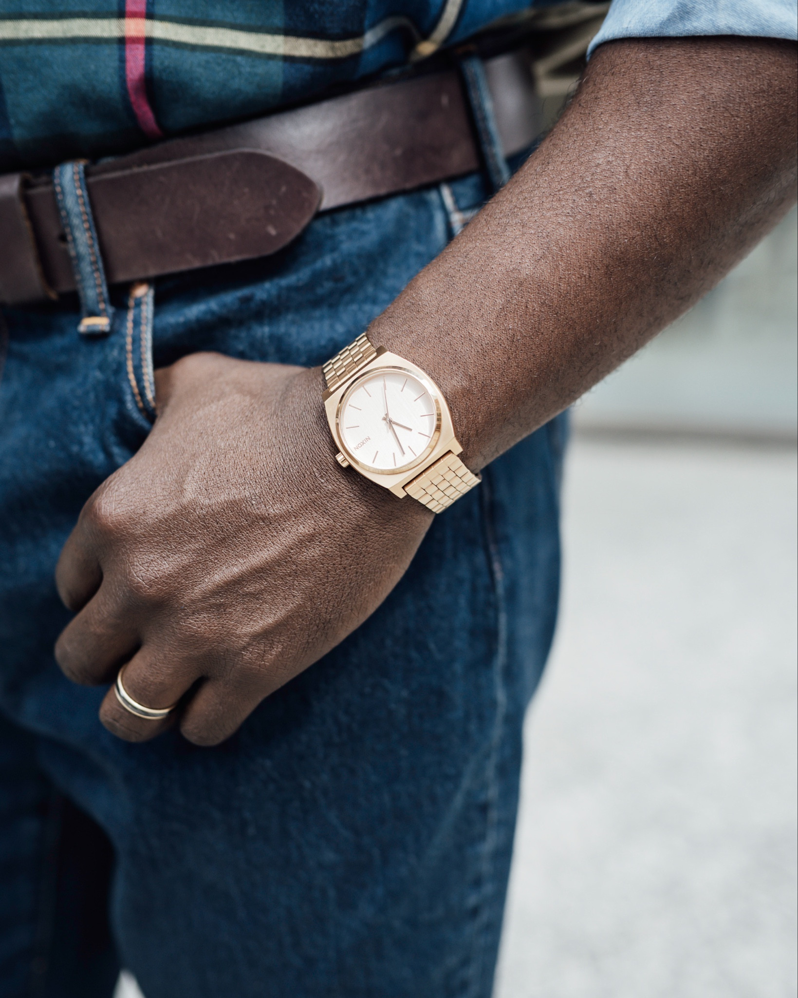 Classic rose gold men’s watch and traveling case 

#LTKTravel #LTKMens