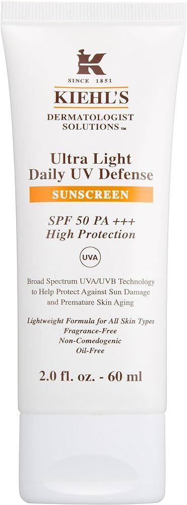Kiehls - Ultra Light Daily UV Defense SPF 50 PA +++(60ml/2oz) | Amazon (US)