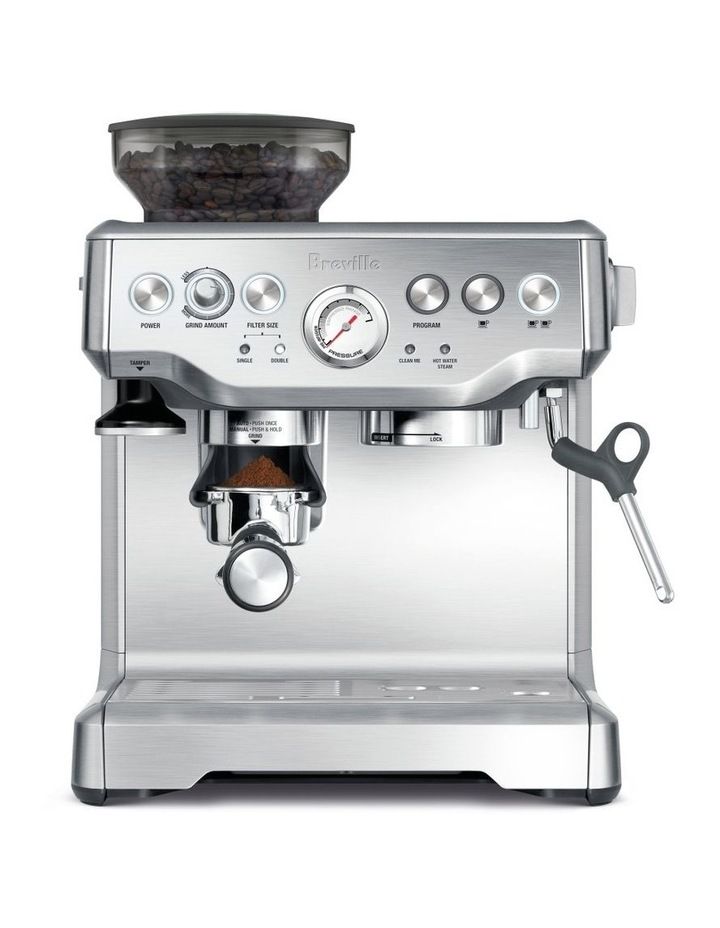 The Barista Express Coffee Machine in Stainless Steel BES870BSS | Myer