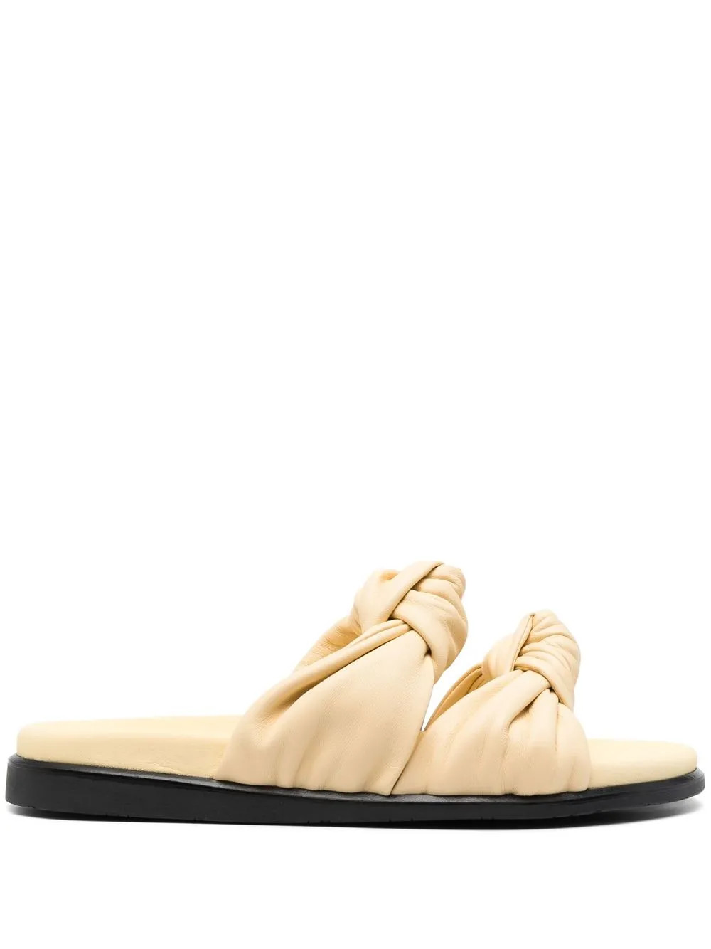 Dear Frances Calf Leather Flip Flops - Farfetch | Farfetch Global