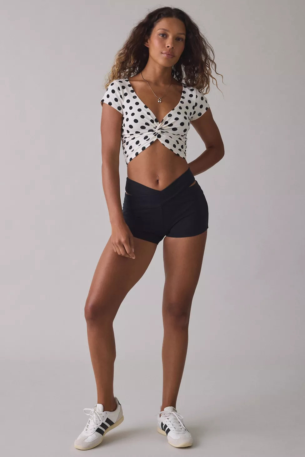 Out From Under Bec Twist-Front Cropped Tee | Urban Outfitters (US and RoW)