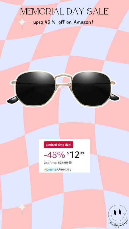These sunglasses have 35,000+ reviews and they’re 48% off today making them $12!

#LTKStyleTip #LTKSeasonal #LTKSaleAlert