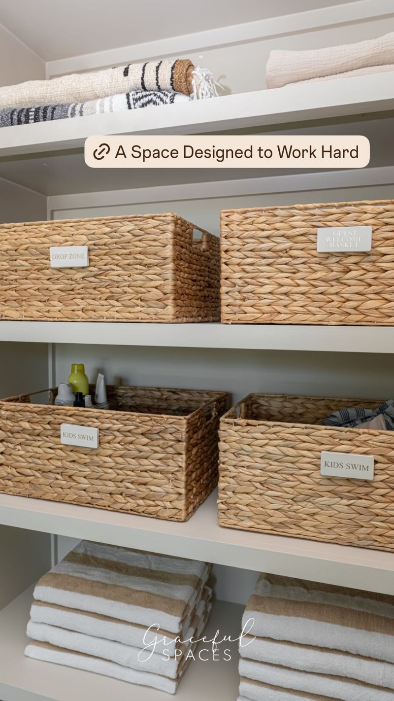 A space designed to work hard - shop this Cedar & Oak guest closet  

#LTKHome