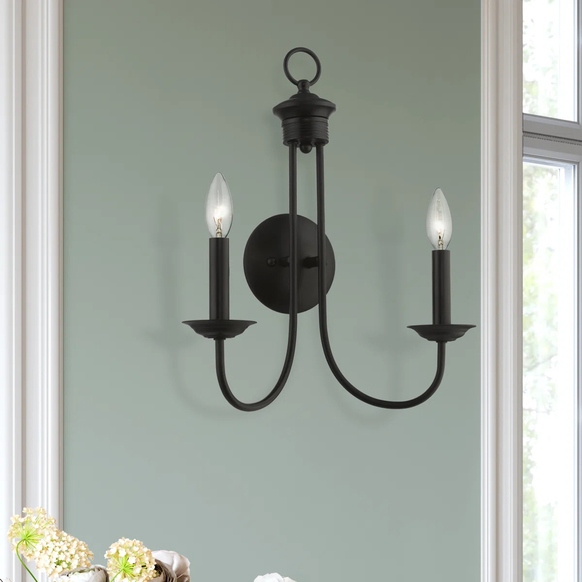 Caughfield Steel Candle Wall Light | Wayfair North America