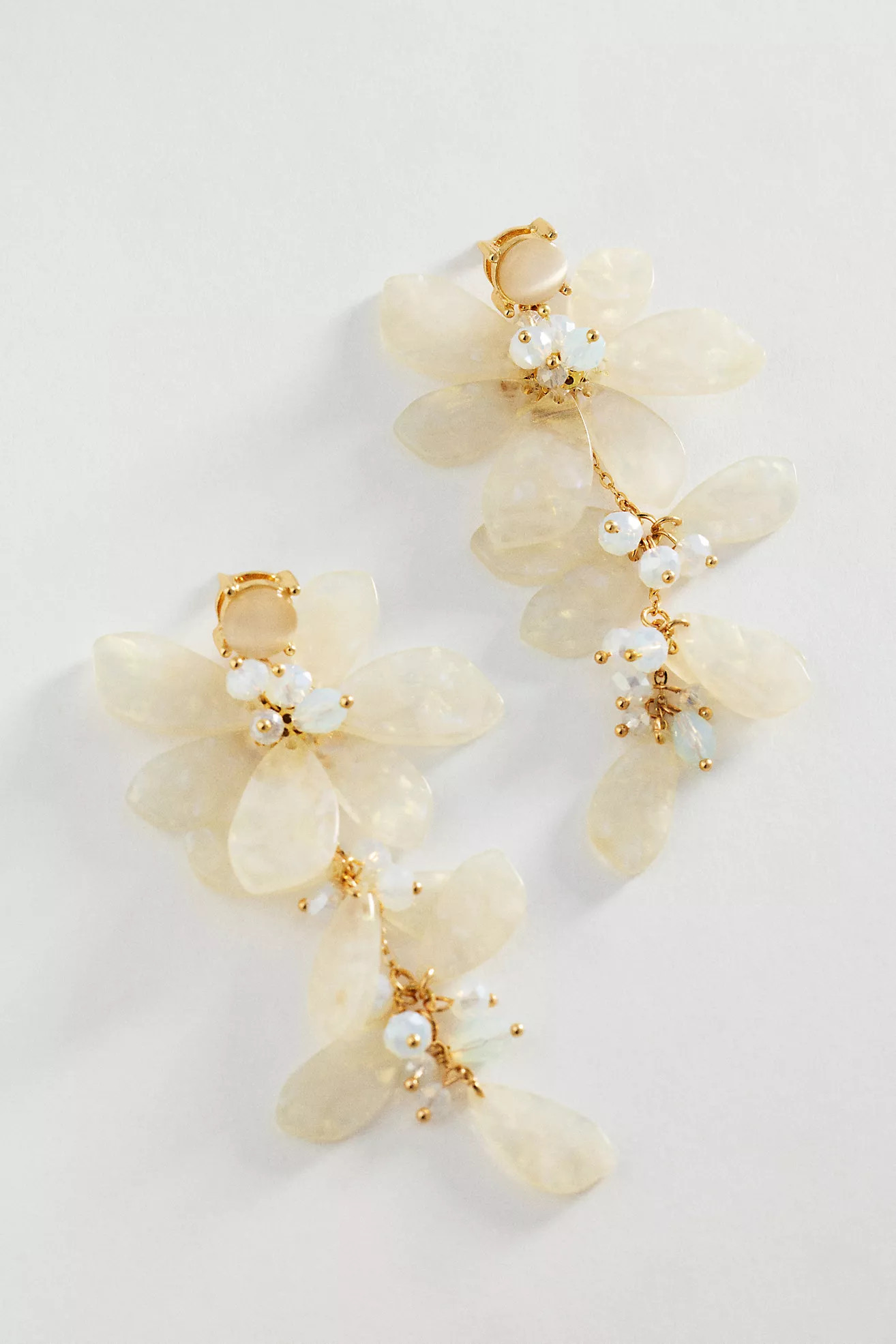 Resin Floral Drop Earrings | Anthropologie (US)