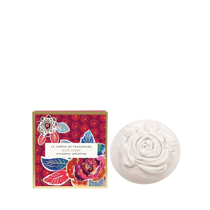 Fragonard Parfumeur Rose Ambre Perfumed Soap - 150 g | Amazon (US)
