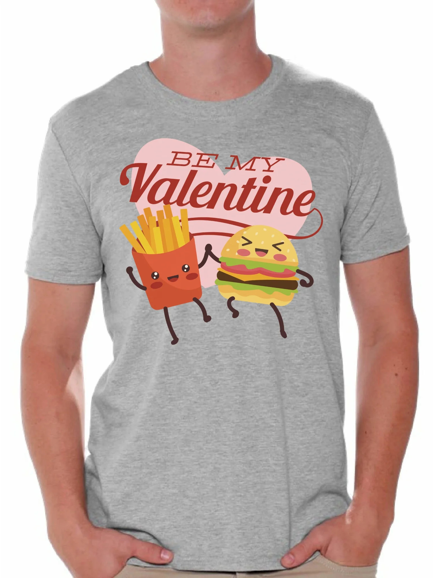 Awkward Styles Funny Valentine's Day T-Shirt Be My Valentine T Shirts for Men Love Gifts | Walmart (US)