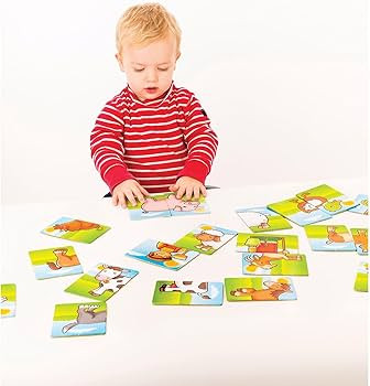 Orchard Toys Farmyard Heads & Tails Game - Matching & Pairing Memory Game - Educational Toddler T... | Amazon (UK)