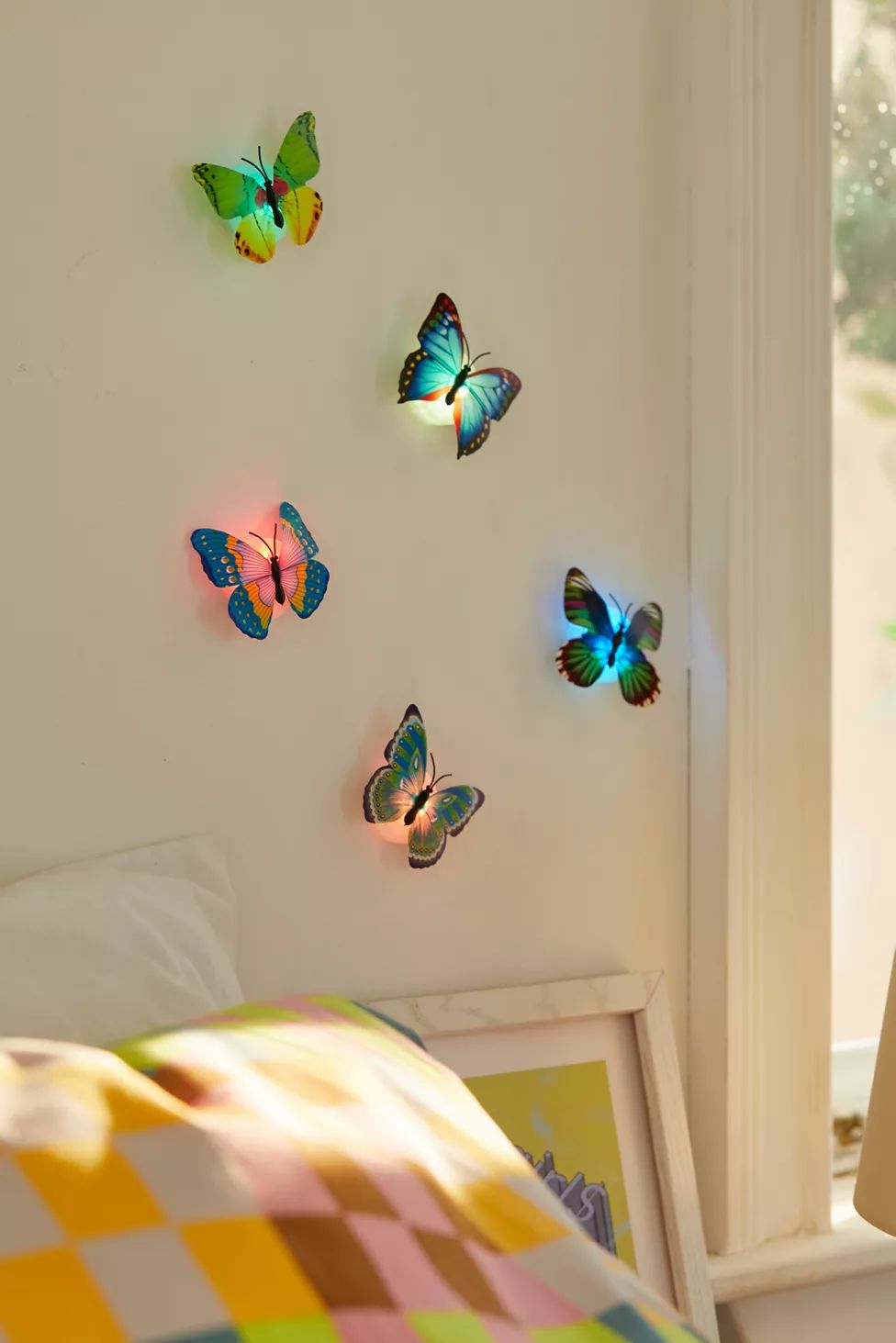 Butterfly LED Lights - Set Of 5 | Urban Outfitters (US and RoW)