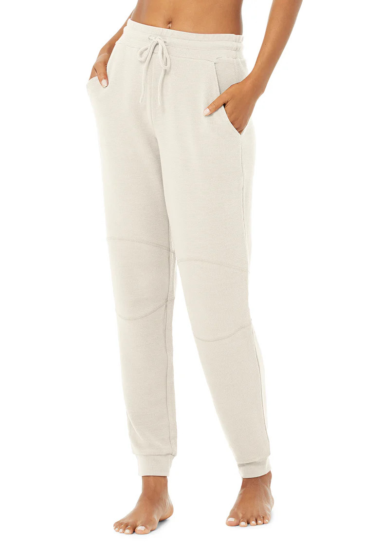 Micro Waffle Fireside Sweatpant | Alo Yoga (US)
