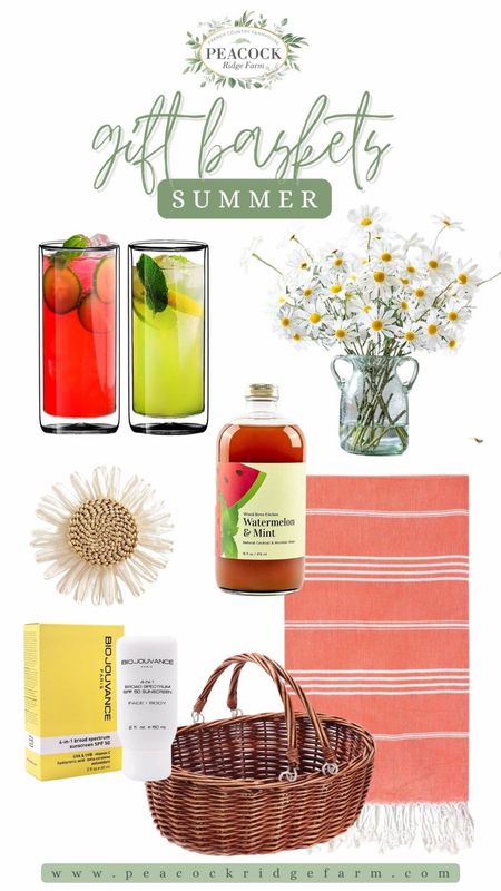 Get ready for summer gift giving with our beautiful basket of items!

#LTKGiftGuide #LTKunder100 #LTKFind