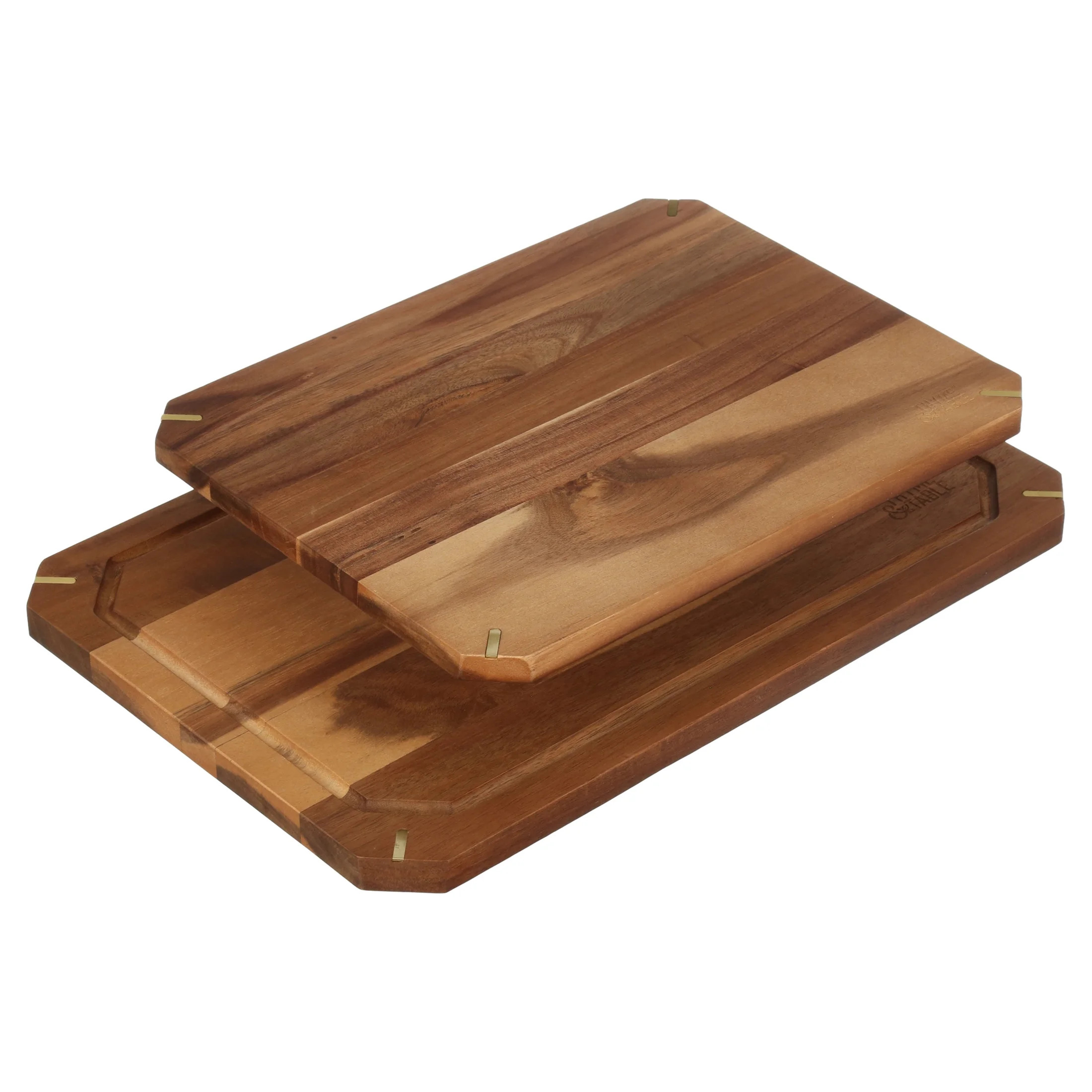 Thyme & Table 2-Piece Acacia Cutting Board Set | Walmart (US)
