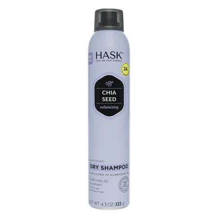 HASK Volumizing Aluminum-Free Dry Shampoo with Chia Seed Net WT 4.3oz | Walmart (US)