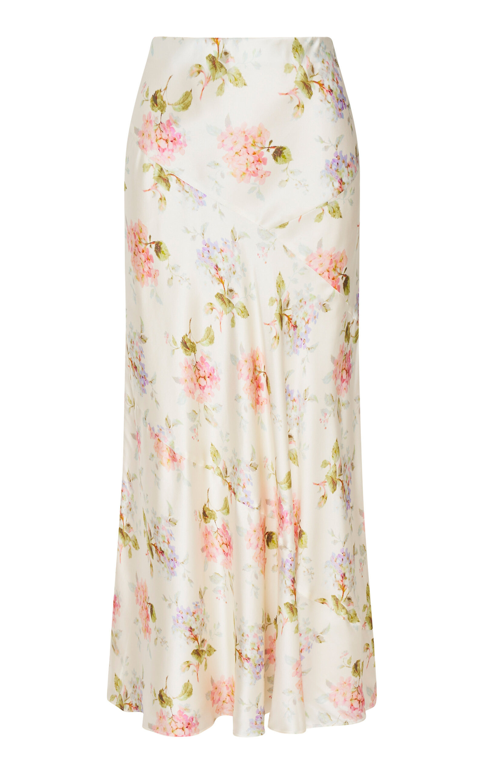 Booker Floral Silk Midi Skirt | Moda Operandi (Global)