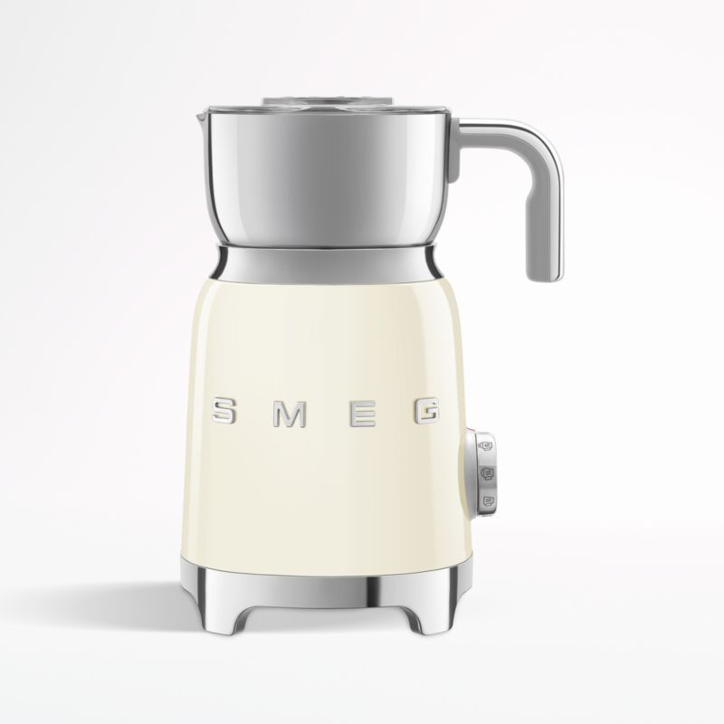 Smeg Cream Milk Frother + Reviews | Crate and Barrel | Crate & Barrel