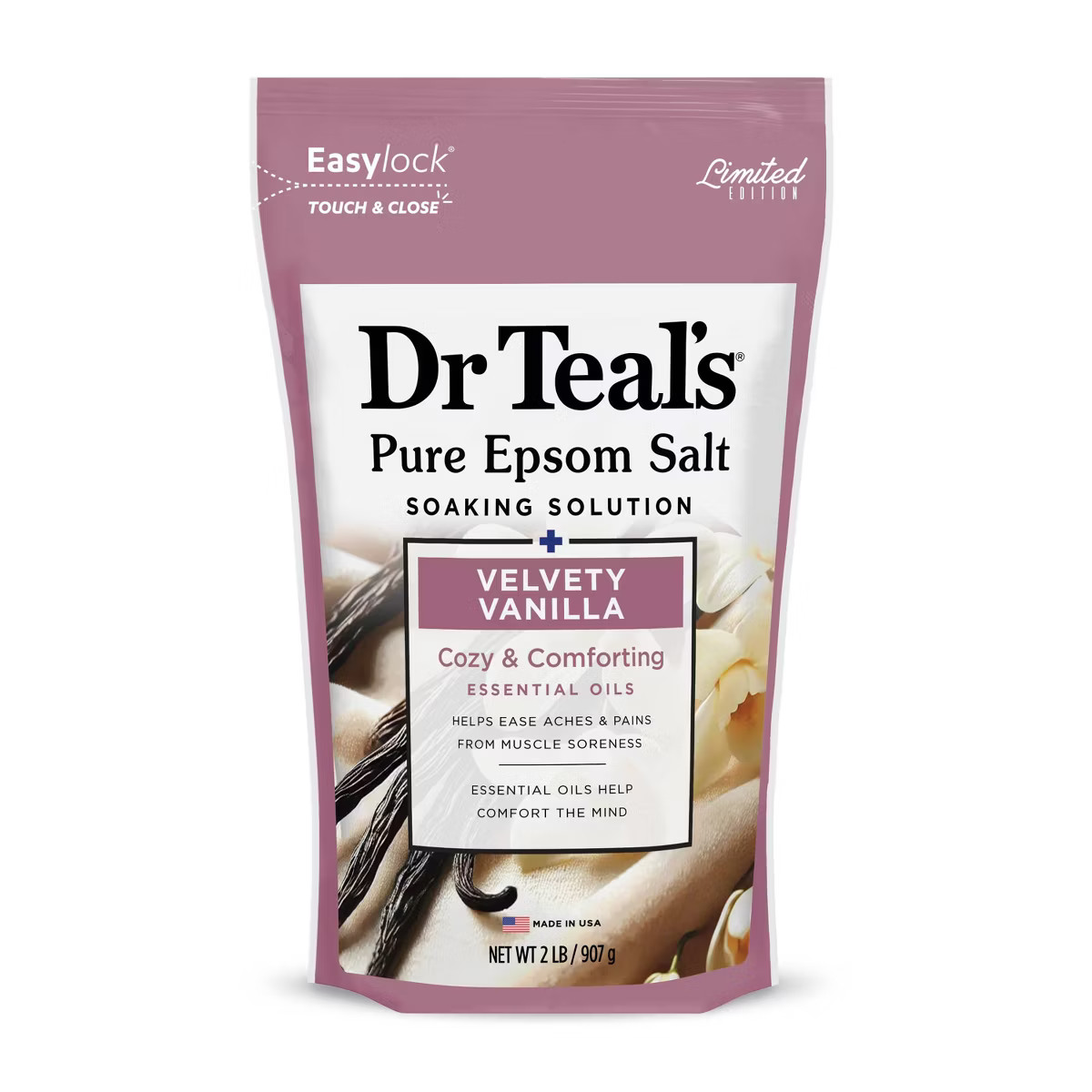 Dr Teal's Epsom Salt Bath Soaks - Velvety Vanilla - 2lbs | Target