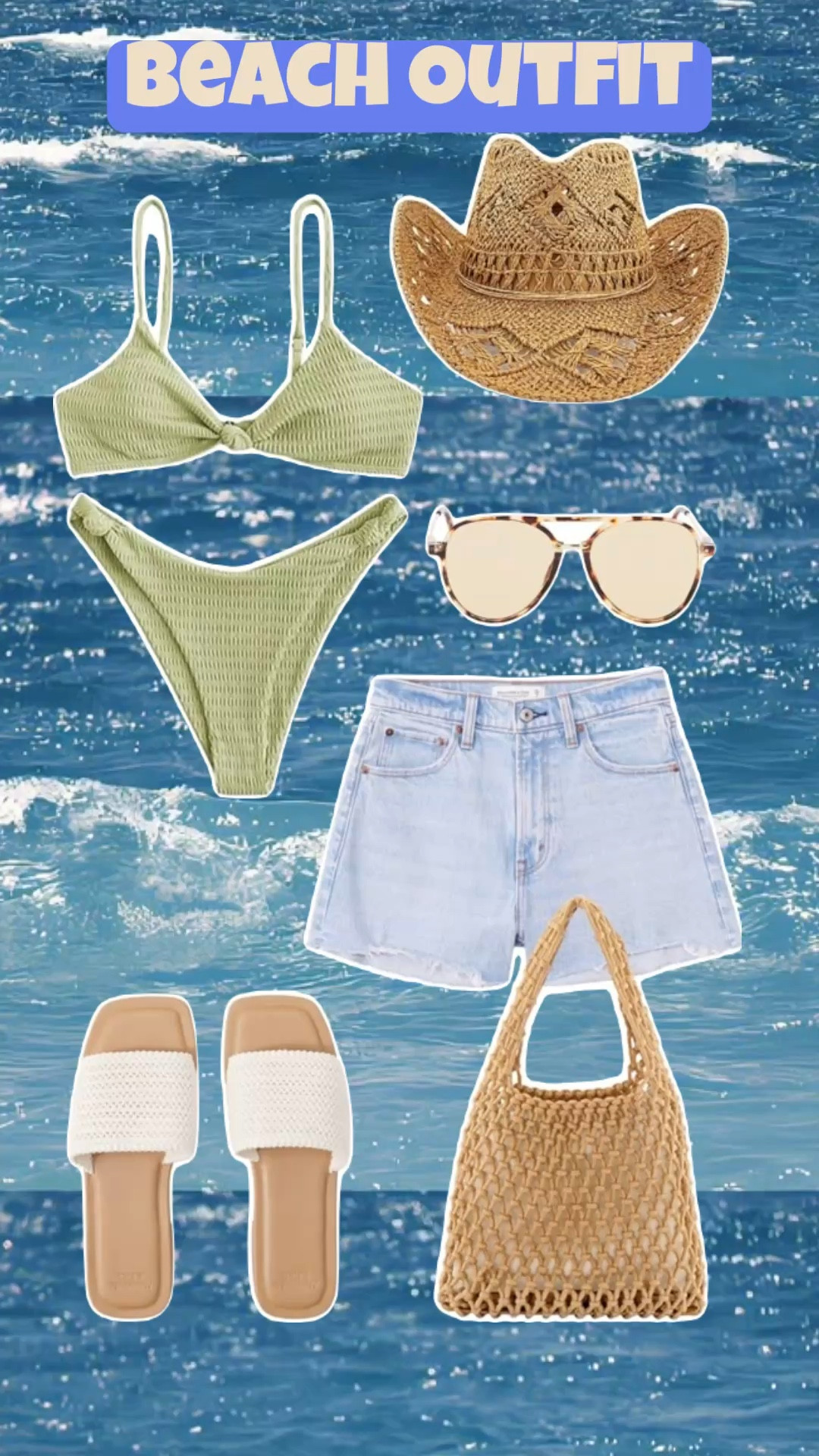 Cute beach outfit inspo. This outfit would be super cute and comfy for your next vacation or even a pool party. 

#LTKMidsize #LTKSwim #LTKPlusSize