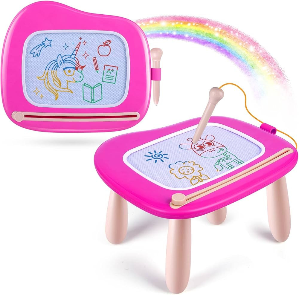 Smasiagon Toddler Girl Toys Age 1-2 Year Old Boys Girls, Magnetic Drawing Pad Doodle Board Educat... | Amazon (US)