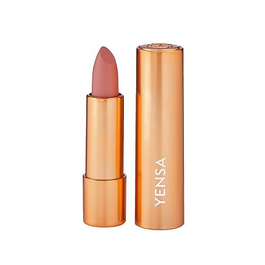 YENSA Super 8 Vibrant Silk Lipstick with Semi-Glossy Finish, High Pigmentation, Long-Lasting Colo... | Amazon (US)