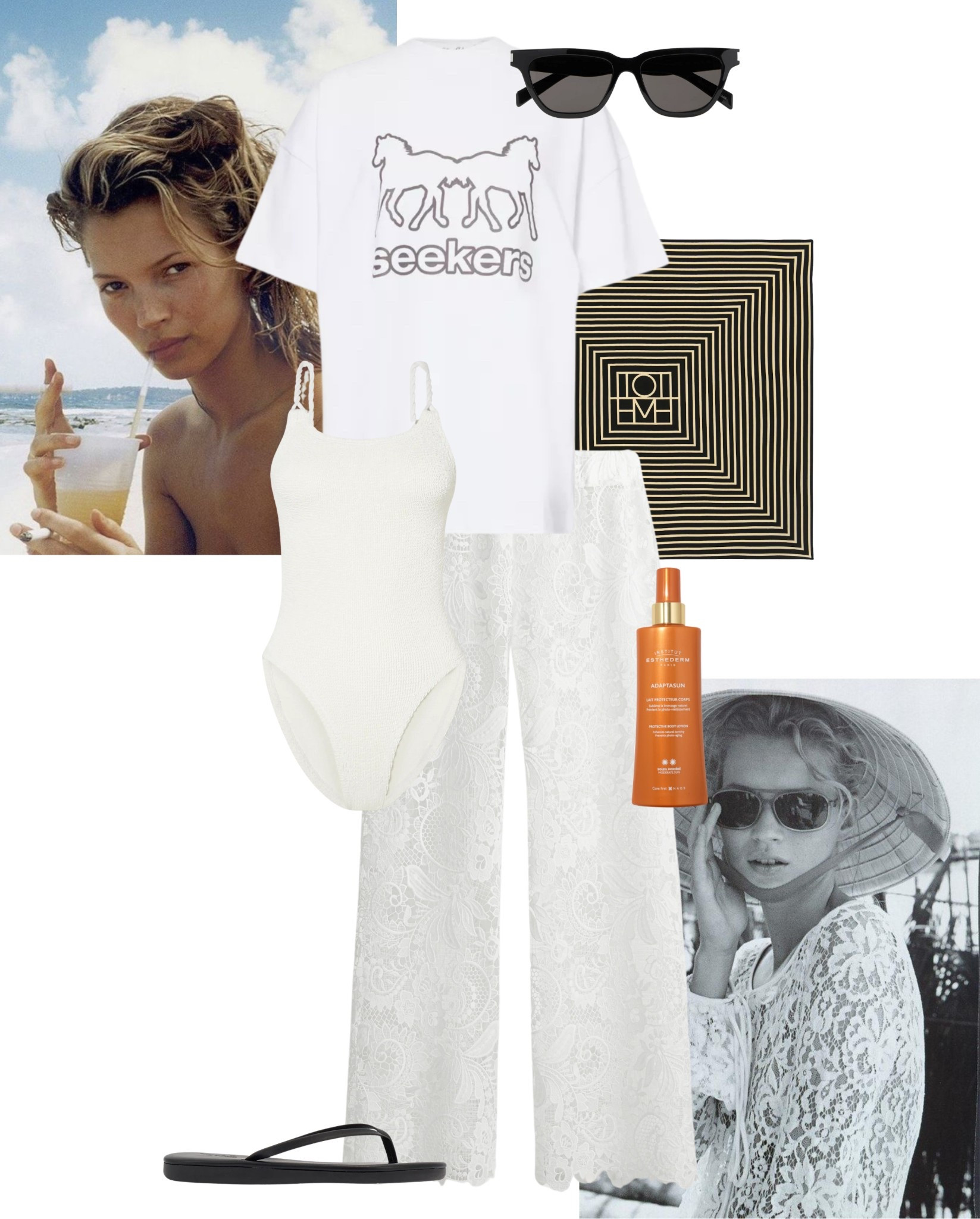 Pool Outfit 
Holliday Outfits x3

Pool | beach | sheer trousers | sisters and seekers | makeup | skincare | swim | travel | summer 


#LTKswimwear #LTKsummer #LTKtravel