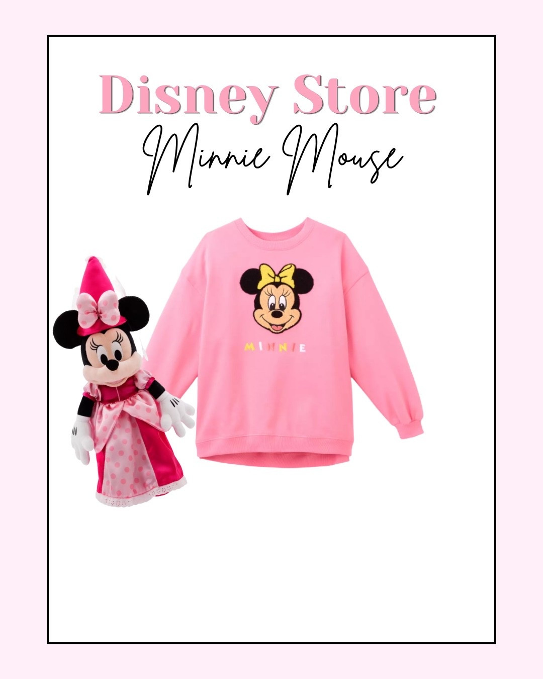 Disney Store Minnie Mouse🎀🩷