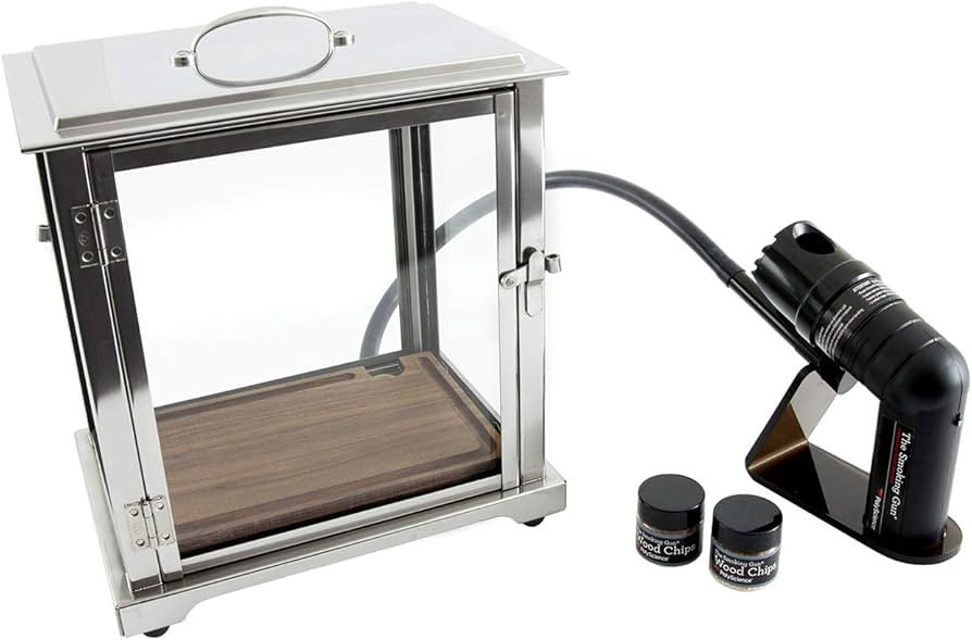 Crafthouse by Fortessa Professional Barware by Charles Joly Stainless Steel and Glass Smoking Box... | Amazon (US)