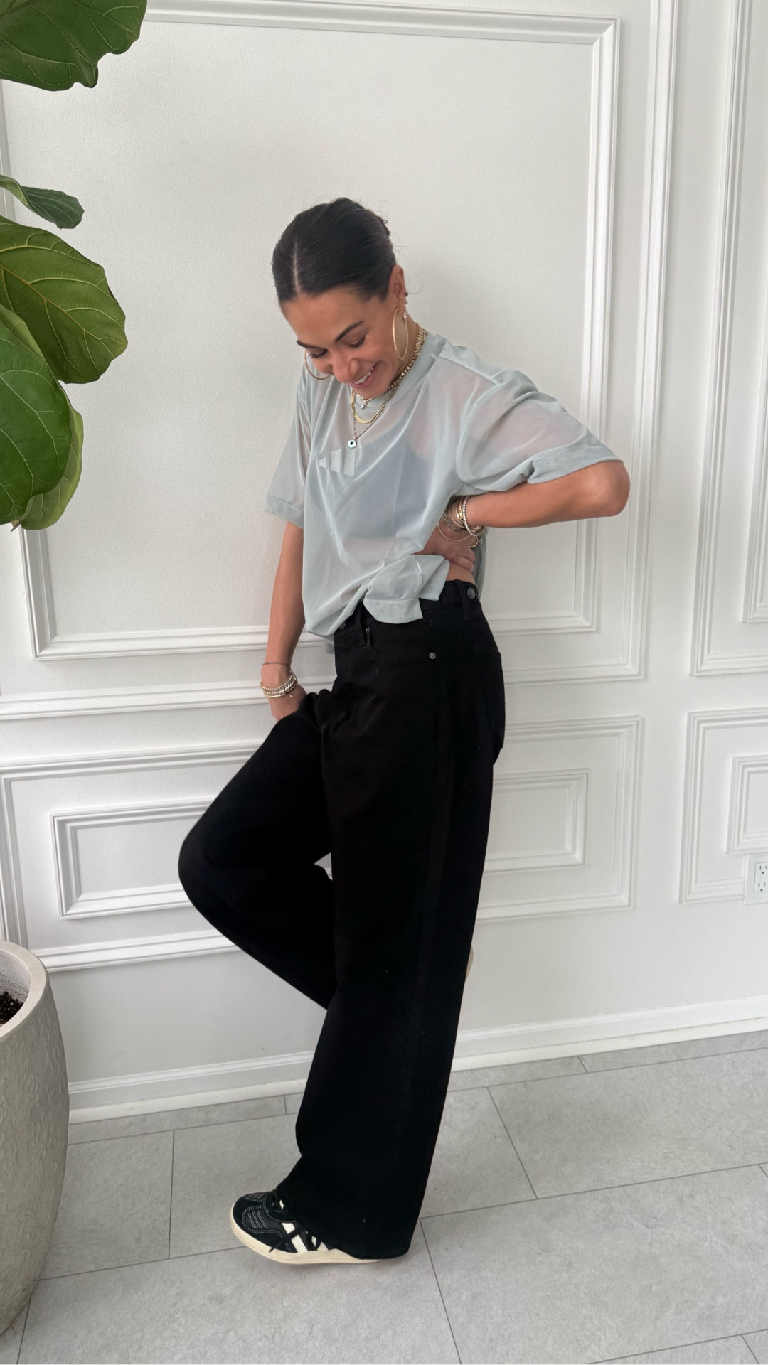 Denim that works for all body styles 💥
•in the size Large top for an oversized vibe


#LTKootd #LTKgrwm