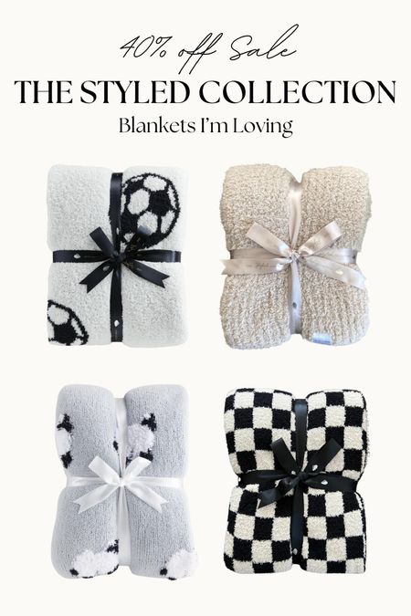 Absolutely obsessed with these blankets! 40% off until Monday with code LTK40

#LTKsalealert #LTKSpringSale #LTKhome