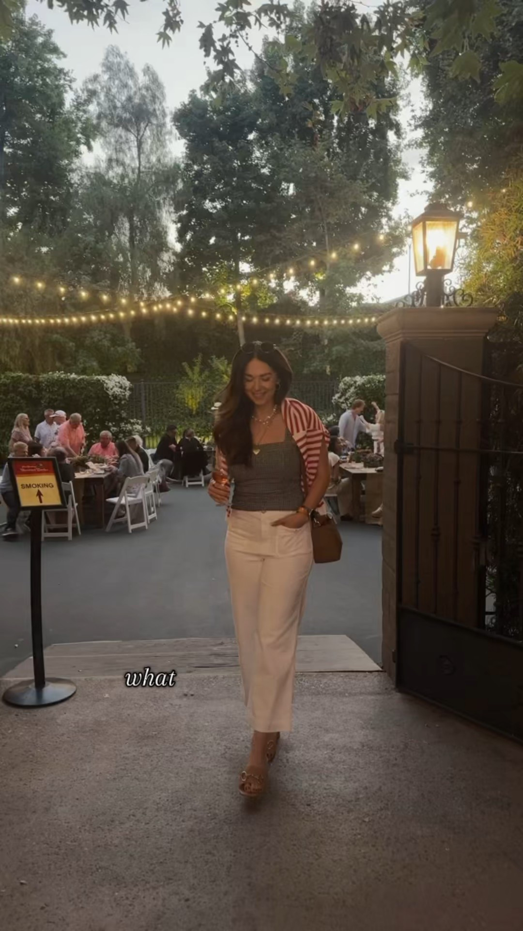 Serving up coastal grandma vibes in the chicest way ☁️☕️🍋
This look is perfect for warm-weather days when you want to feel effortlessly put-together. I’m wearing a linen gingham tank from Quince (so breathable!), wide leg white denim, and layered a lightweight striped sweater from Loft over my shoulders for that timeless, beachy touch.

Shop my exact look on my LTK — I’m @missmoorestyle there too 💛

Keywords: summer outfit, coastal grandma style, classic summer style, linen tank top, gingham top, white wide leg jeans, striped sweater, timeless style, everyday outfit, casual chic, vacation outfit, summer layers, preppy style, resortwear, summer capsule wardrobe

#LTKFindsUnder50 #LTKStyleTip #LTKFindsUnder100