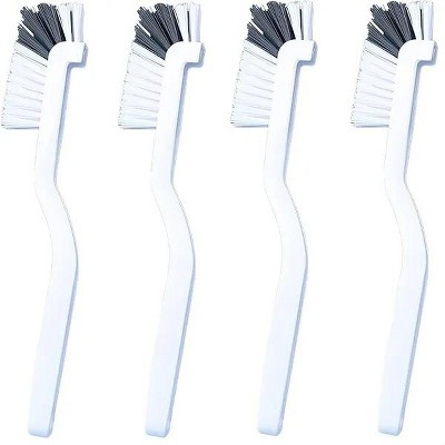 4Pcs Crevice Scrub Brush, Angle Cleaning Brushes for Kitchen Stiff Bristle Brushes for Sink/Tile/Shower/Corners/Crevice Durable Nylon Bristles | Target