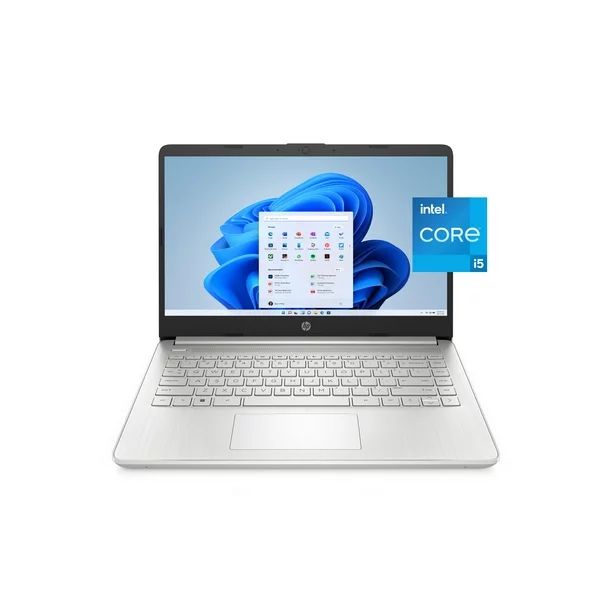 HP 14" Laptop, Intel Core i5-1135G7, 8GB RAM, 256GB SSD, Natural Silver, Windows 11 Home, 14-dq20... | Walmart (US)