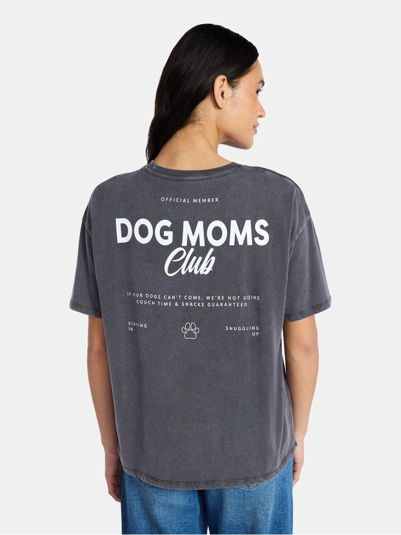 Mother’s Day Women’s Stay At Home Cotton Graphic Tee from Way to Celebrate, Sizes S-XXXL | Walmart (US)