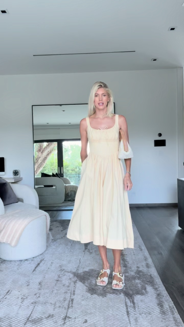 Finally getting around to wearing this butter yellow dress!💛 

 #LTKSeasonal #LTKStyleTip #LTKWatchNow