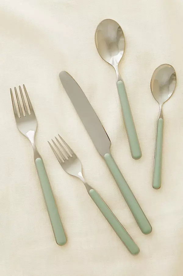 Fantasia Flatware 5-Piece Place Setting | Anthropologie (US)