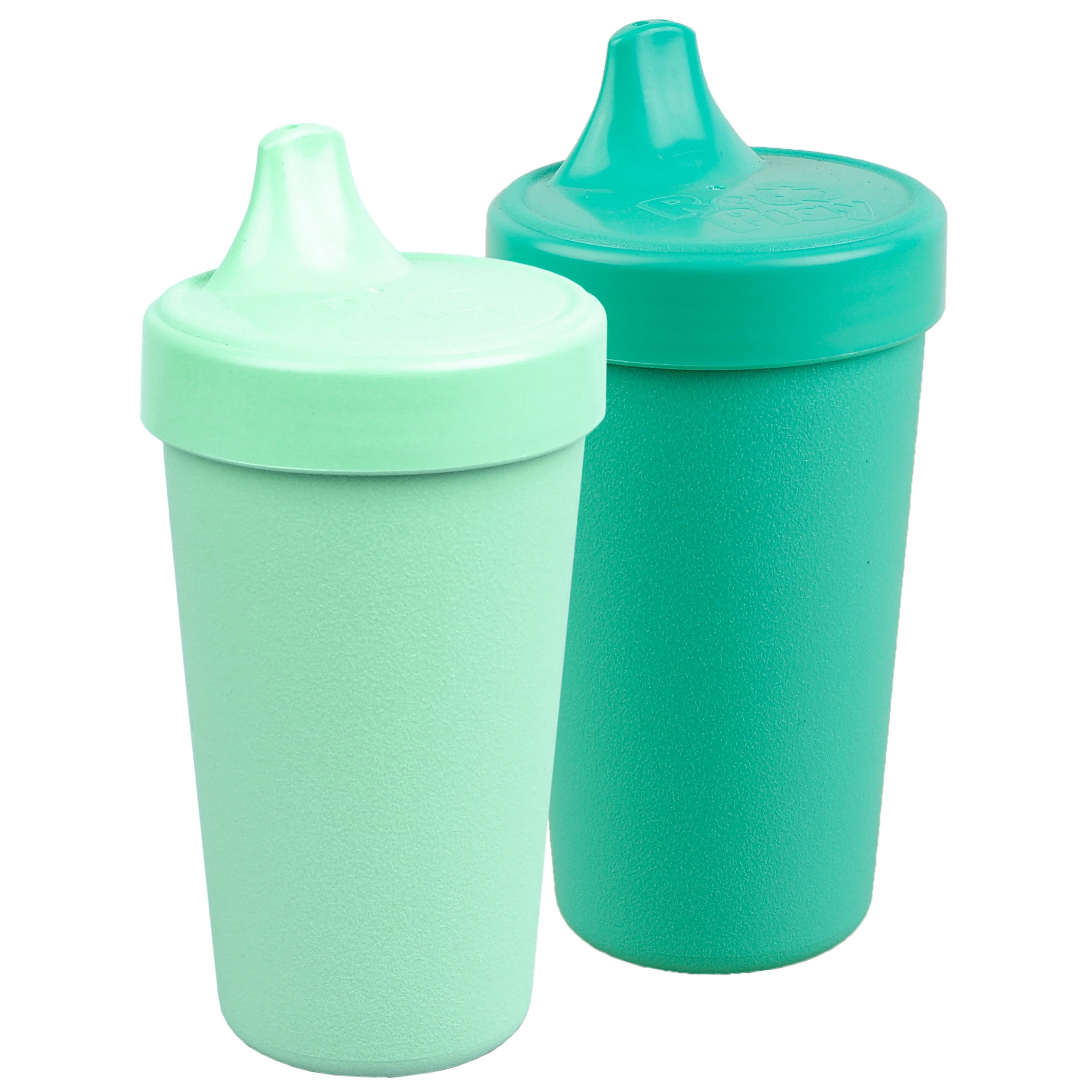 Re-Play Sippy Cups for Toddlers, 2pk 10oz No Spill Sippy Cup, Aqua Mint | Walmart (US)