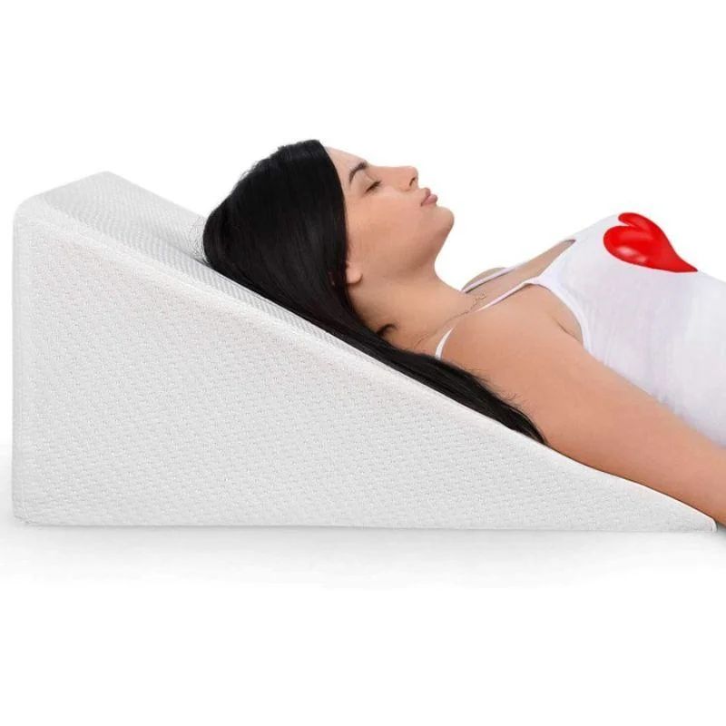 Ebung Bed Wedge Pillow With Memory Foam Top - Walmart.com | Walmart (US)