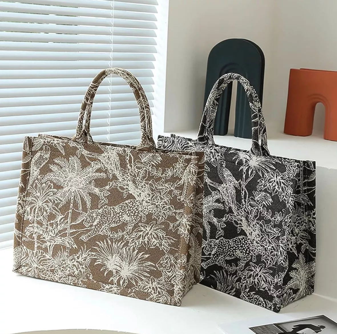 The Jacquard Large Tote Bag curated on LTK