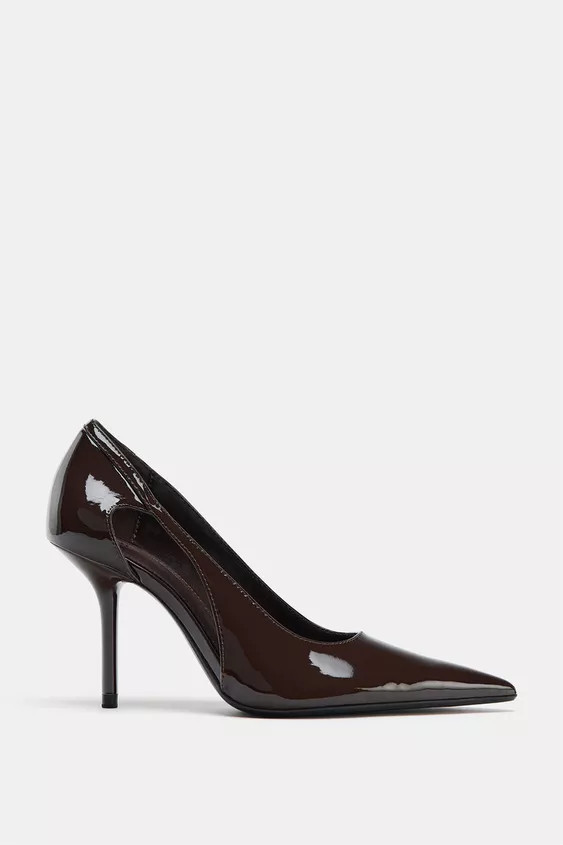 HIGH-HEEL SHOES WITH SIDE CUT-OUTS | Zara UK