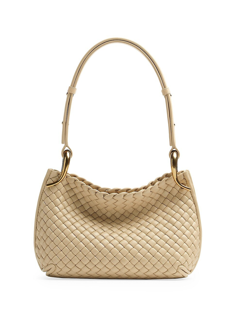 Padded Intreccio Leather Shoulder Bag | Saks Fifth Avenue