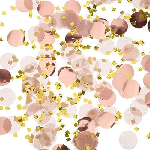 Round Tissue Paper Table Confetti Dots for Wedding Birthday Party Decoration, 1.76 oz (2.5 cm, Ro... | Amazon (US)