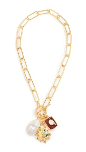 Lizzie Fortunato Women's Helios Charm Necklace, Multi, One Size | Amazon (US)