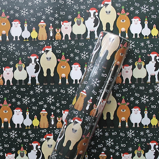 New!Red Shed  Lineup Gift Wrapping Paper, 40 in. x 75 in. | Tractor Supply